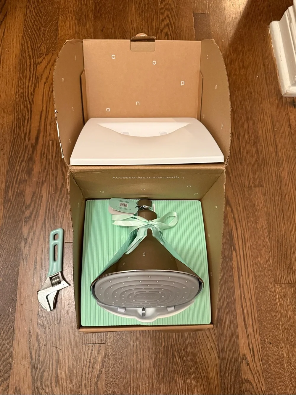 Filter shower head by canopy!